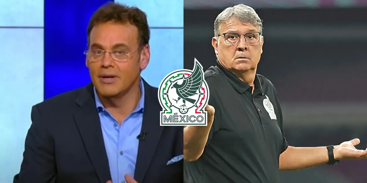 David Faitelson revela el mensaje en plena transmisión sobre cómo Martino se vendió antes del Mundial