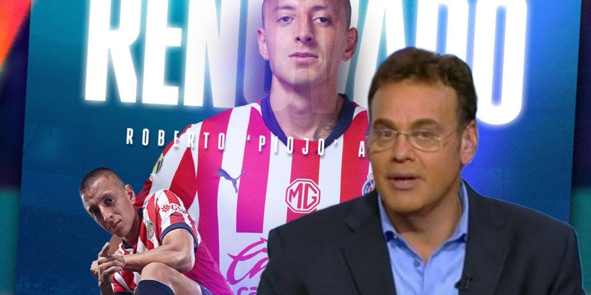 La dura crítica de David Faitelson tras la renovación del 'Piojo' Alvarado luego de tener ofertas del Flamengo