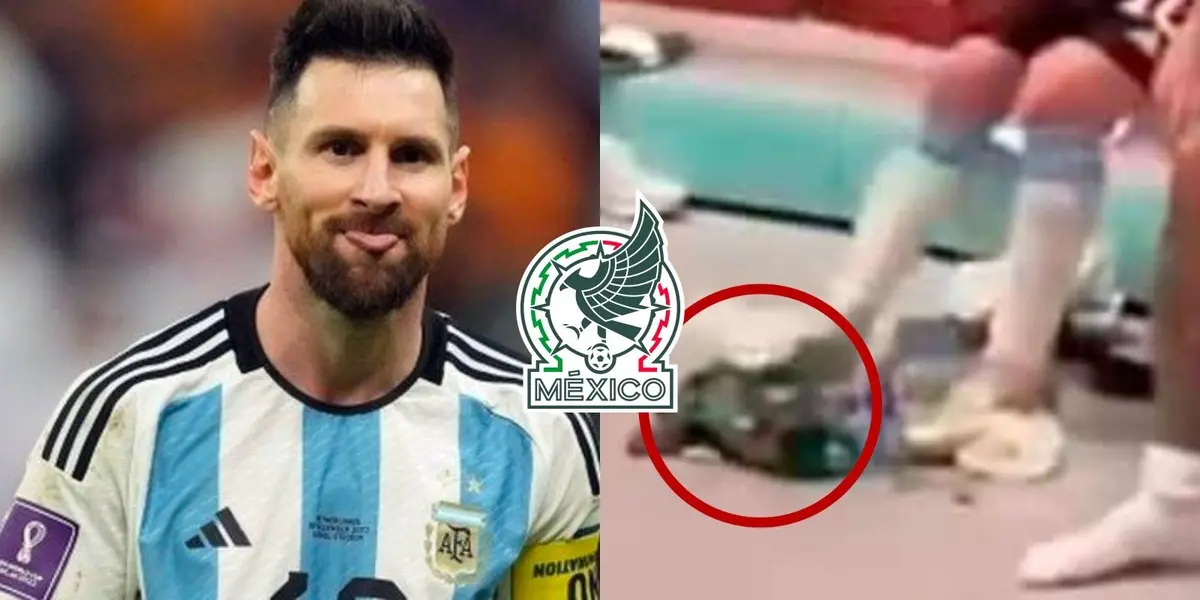 Después de que Messi la pisara, se revela el inesperado destino del jersey del Tri