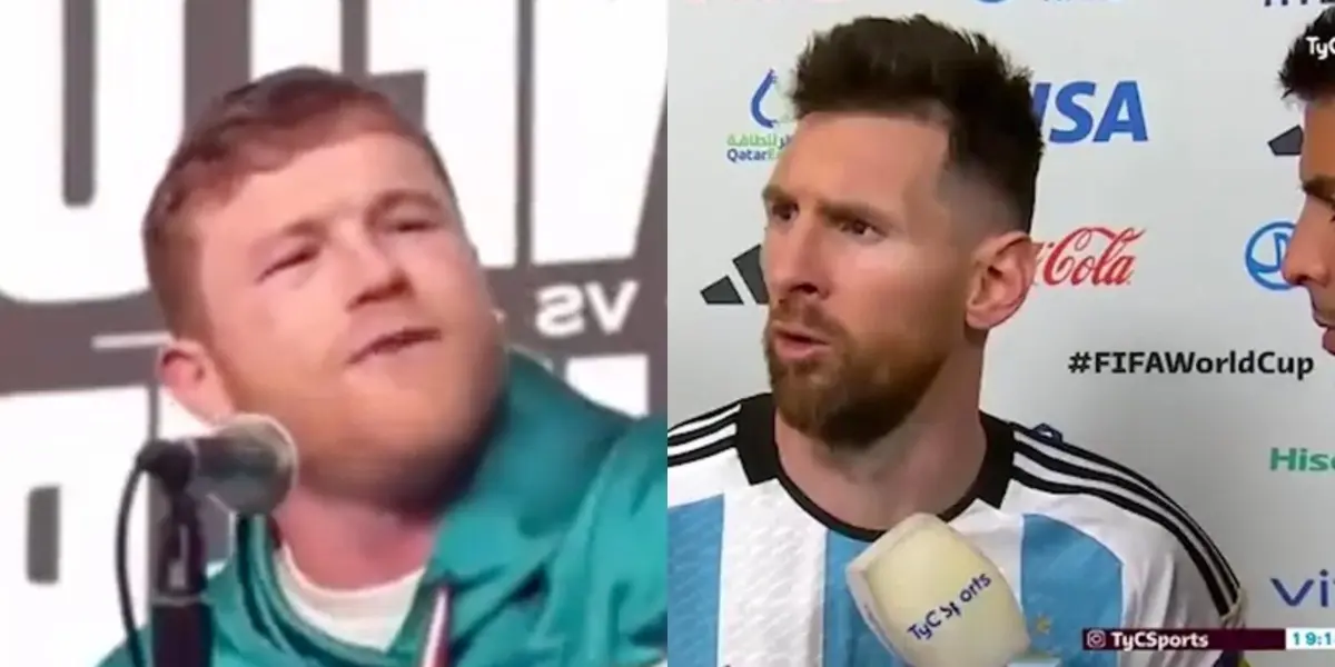 Diviértete con el popular video donde muestran la pelea entre Messi y Saúl Álvarez