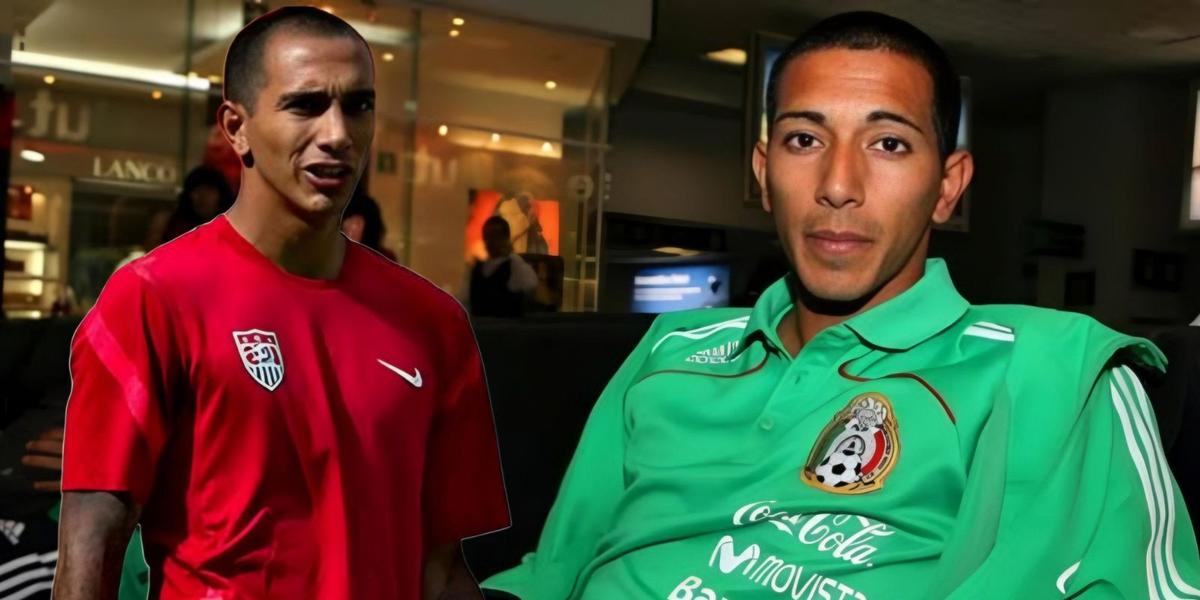 Edgar Castillo con los colores de México y Estados Unidos (Foto: Imago7)