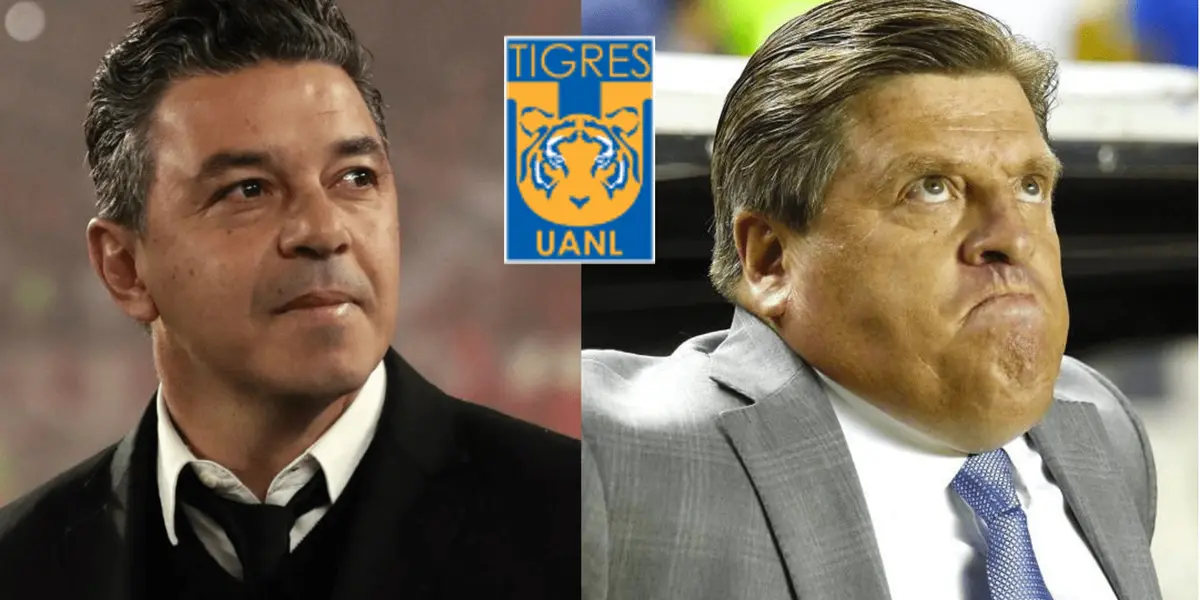 El aficionado de Tigres no quiere más a Miguel Herrera. Marcelo Gallardo no descartó estar en la Liga MX y llegó la mejor noticia para al fin sacar al DT mexicano. 