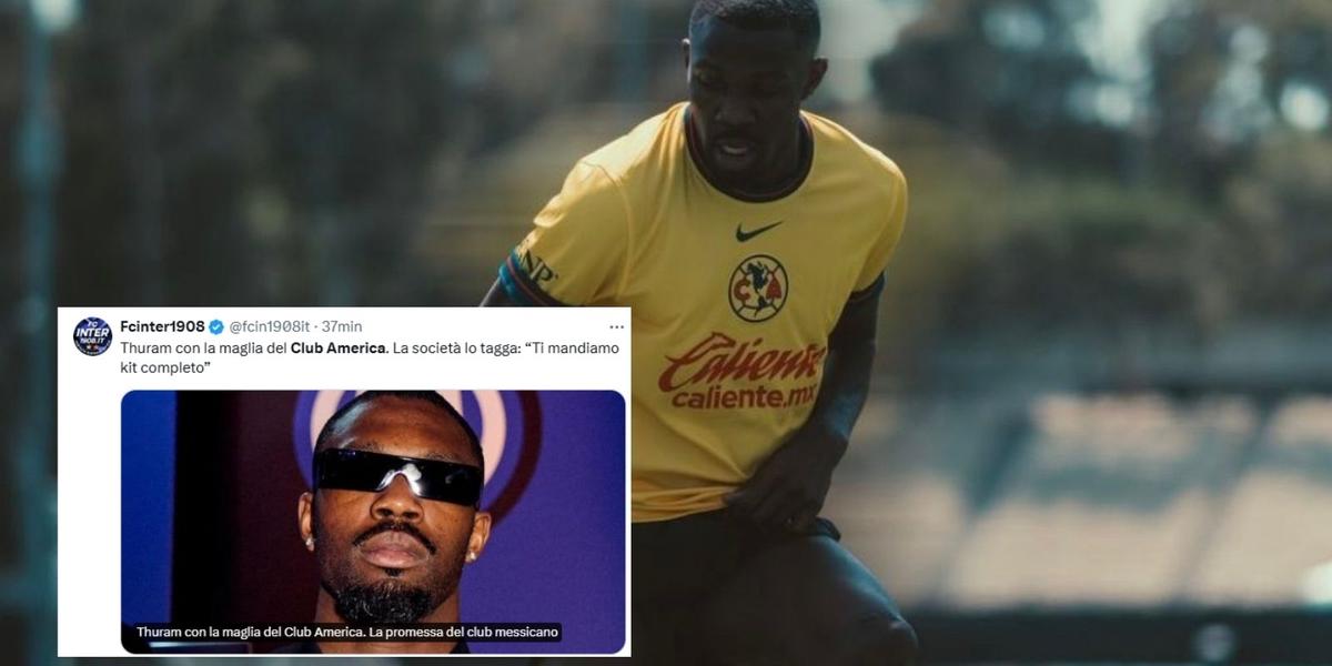 Lo que dicen en Italia de la playera del América de Marcus Thuram 