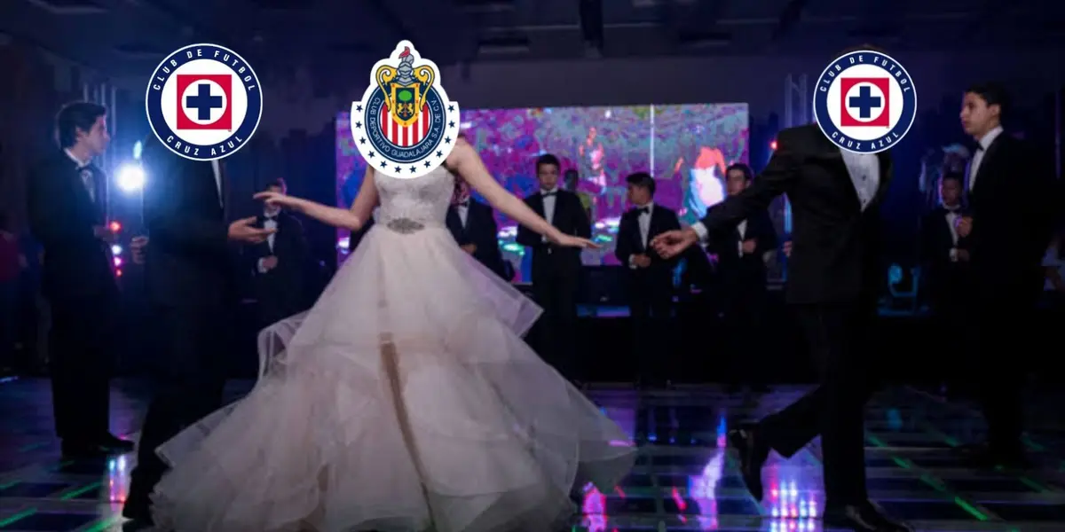 El baile de Cruz Azul a Chivas reflejado en memes, parecía fiesta de XV años.