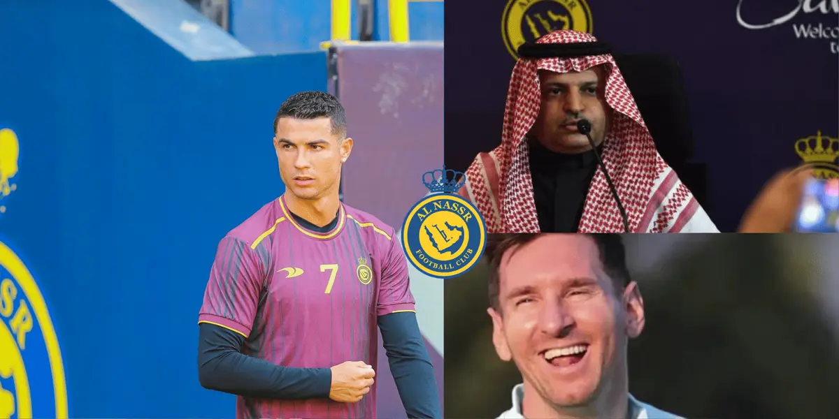 El capricho del astro portugués a la dirigencia del Al Nassr, para parecerse a Messi.