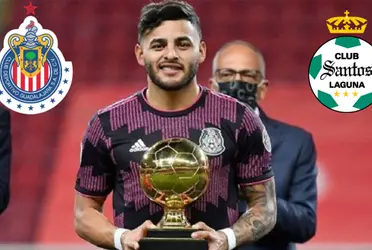 El delantero del Rebaño, Alexis Vega, ganó el Balón de Oro en el Preolímpico y así lo aprovechó Chivas.