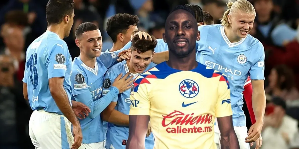 El delantero que se puso la playera de Manchester City ahora podría ser El reemplazo de Julián Quiñones en el América