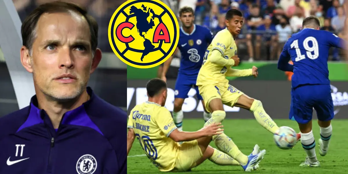 El jugador del América que dejó sorprendido a Thomas Tuchel, entrenador del Chelsea 