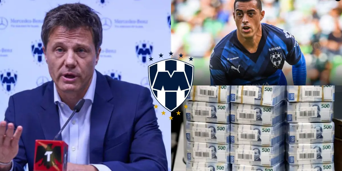 El jugador podría estar fuera del equipo de Monterrey por este dinero