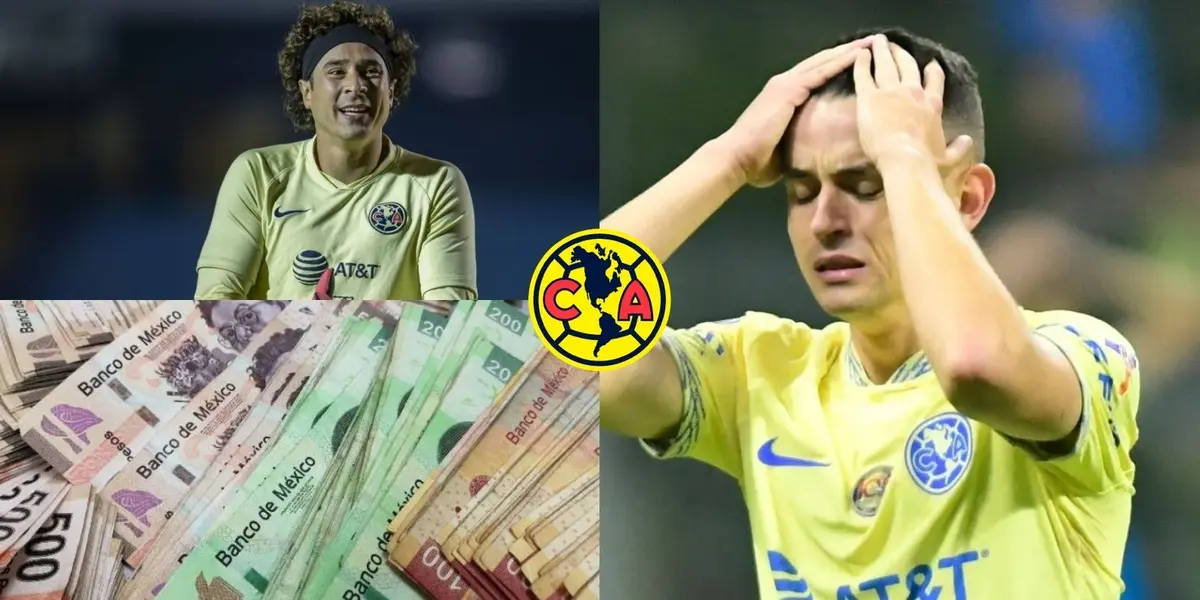 El mejor jugador del Club América tiene un sueldo que no corresponde a lo importante que es el equipo.