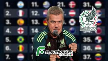 El nuevo ranking FIFA muestra la posición actual de la Selección de Aguirre (Foto: Excélsior)