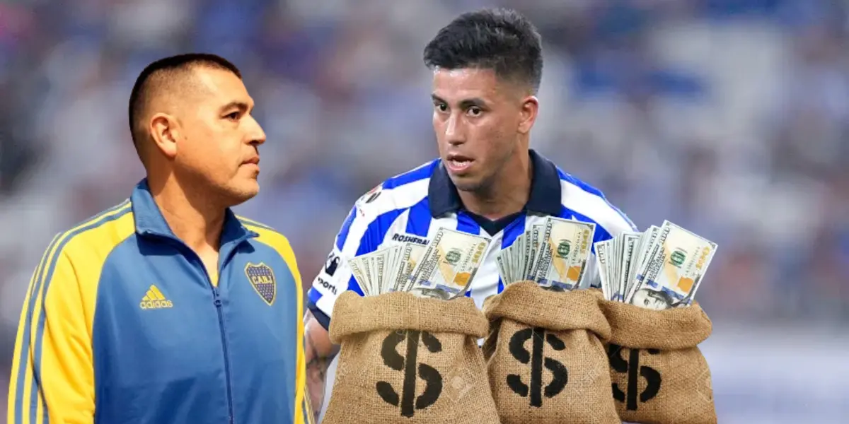 El precio que deberían pagar Boca y Riquelme por sacar a Maxi Meza de Rayados