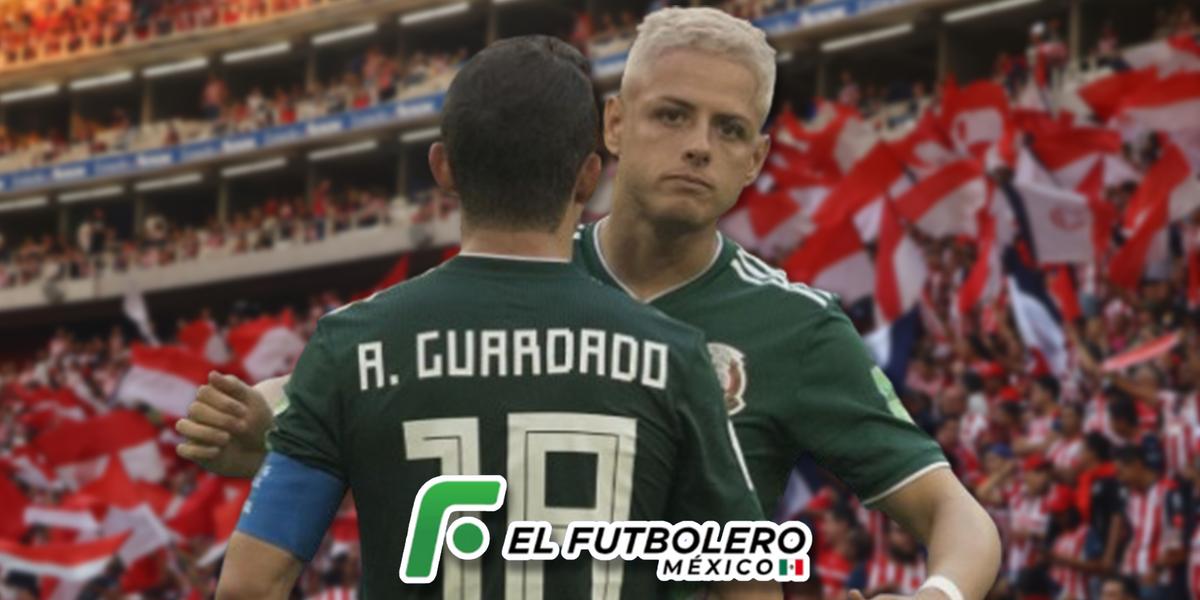 (VIDEO) Así fue el reencuentro entre Guardado y Chicharito que de amistoso no tuvo nada