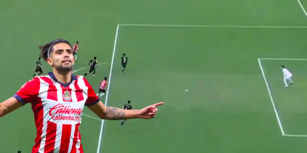 El único jugador de Chivas que no festejó el gol de Ricardo Marín