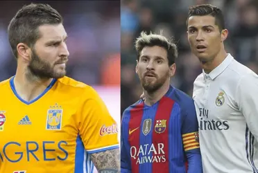 El único jugador que puede darse el lujo de decir que superó a Cristiano Ronaldo y Lionel Messi juntos, llenó de elogios a Tigres y André Gignac.