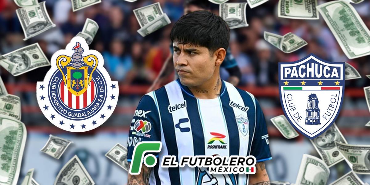 De promesa de Chivas y valer 5 millones de Euros, la nueva indisciplina de la Chofis López en Pachuca y valor actual