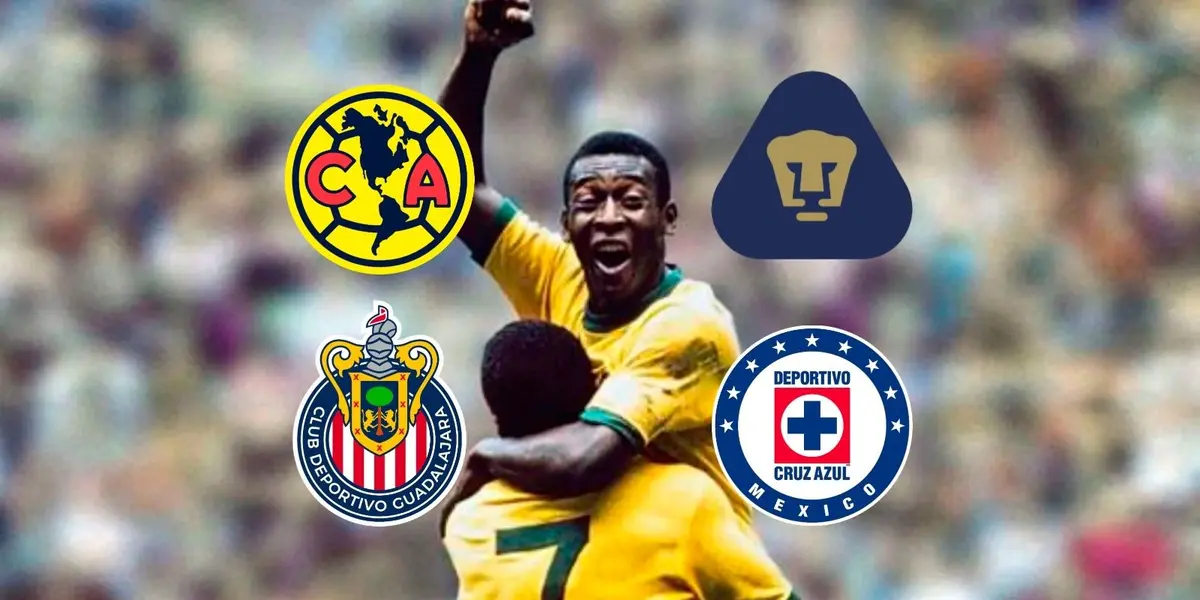 Entre Pumas, América, Chivas o Cruz Azul, conoce el único equipo mexicano que pudo fichar a Pelé