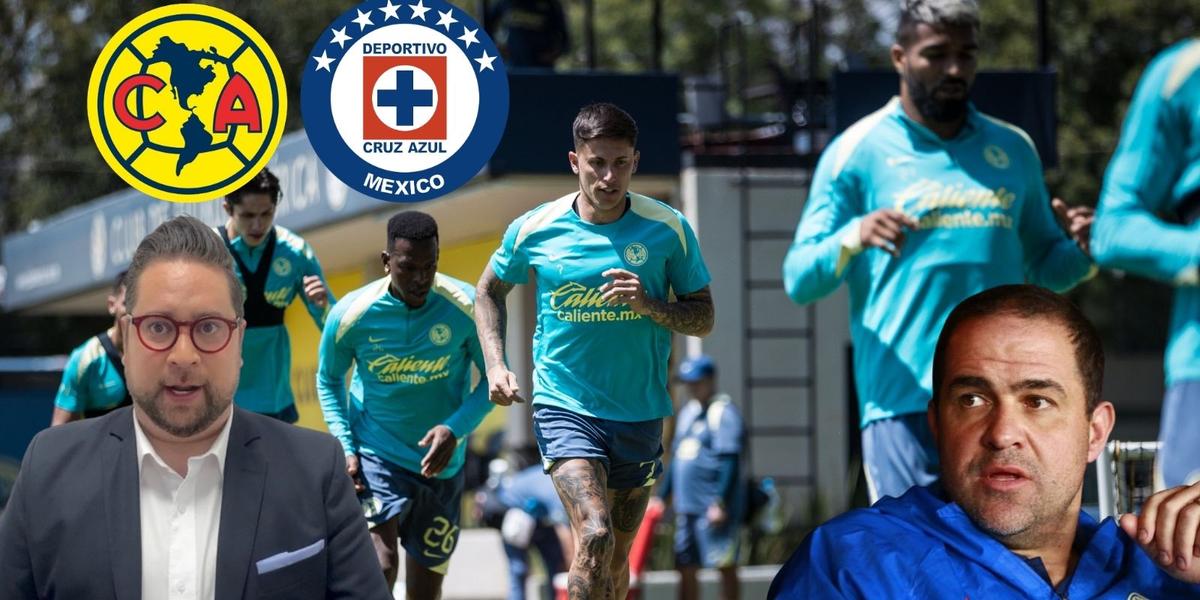 El América debe despertar y golear al Cruz Azul, no hay de otra. Si no, Jardine perderá el control del equipo