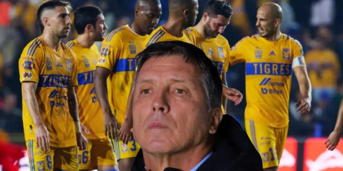 Equipo de Tigres y Robert Dante Siboldi/ Foto: ESTO