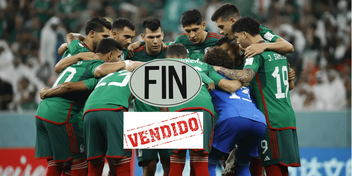 Es oficial, el segundo sacrificado dentro del combinado mexicano. no se quedará en el Tri tras este fracaso que resultó Qatar 2022.