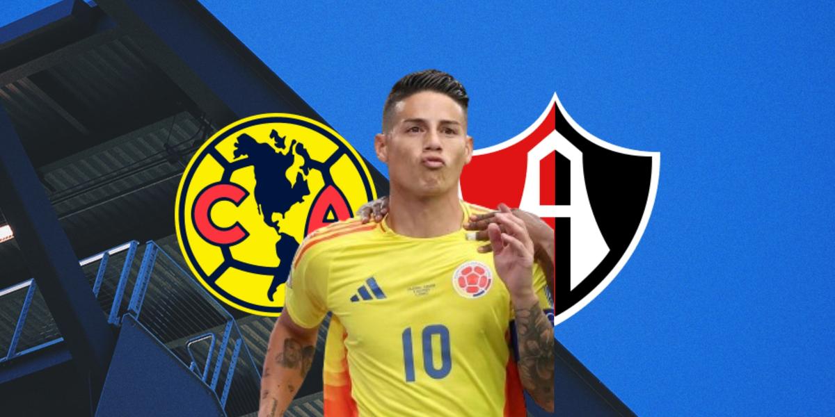 James Rodríguez suena para el Atlas, pero América sí tendría para firmarlo primero