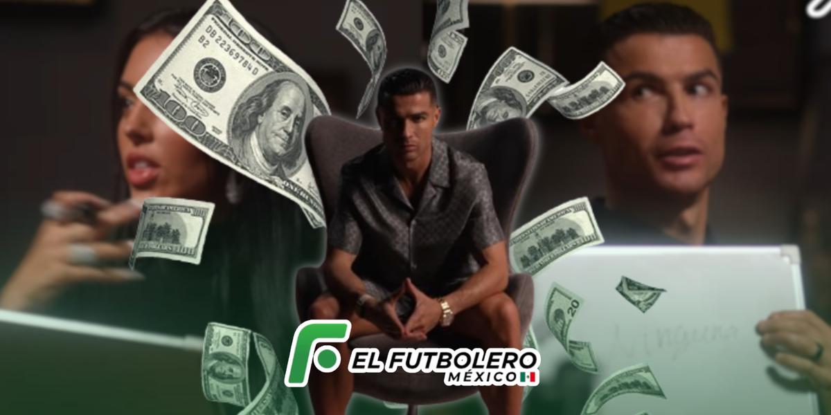 La CANTIDAD de dinero que ha ganado CR7 tras 4 horas de crear su canal de YouTube