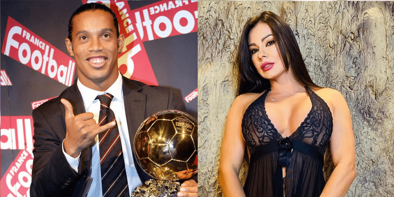 Ronaldinho y lo que tendría que pagar para pasar una noche con Esperanza  Gómez