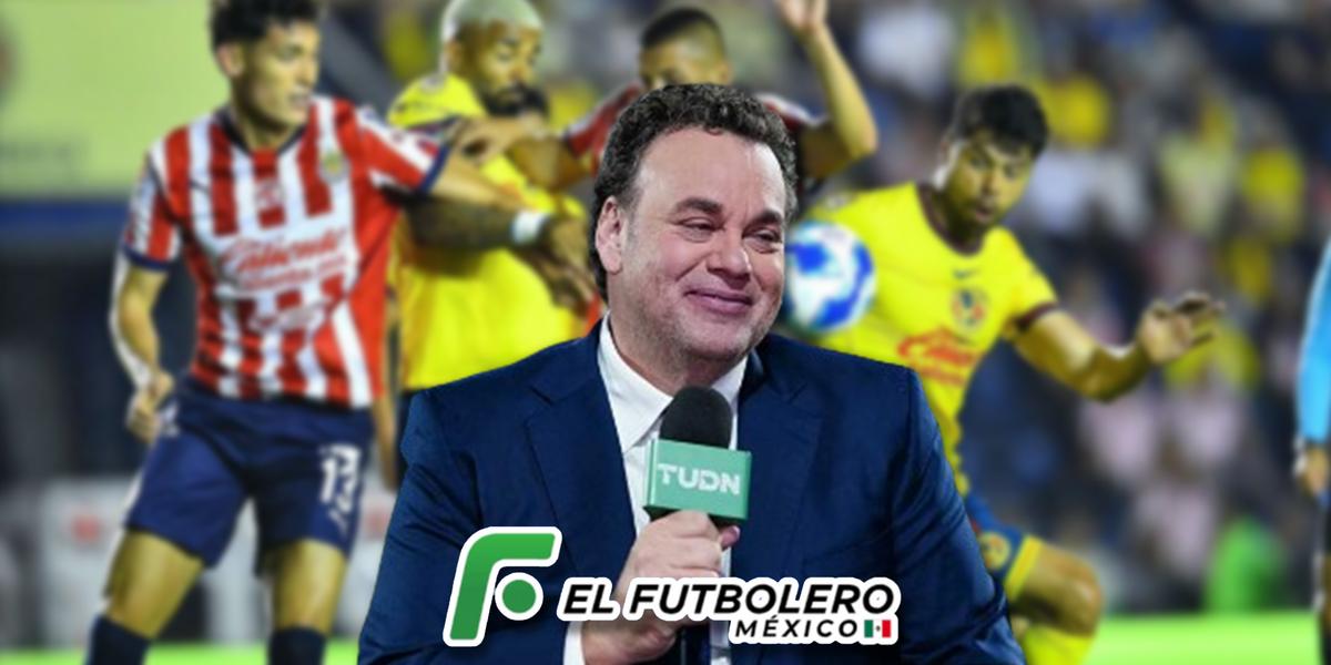 La broma de mal gusto de David Faitelson que generó polémica en el América vs Chivas