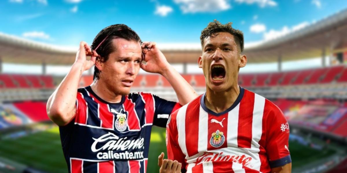 Fernando González y Jesús Orozco con Chivas / Foto: Akron 