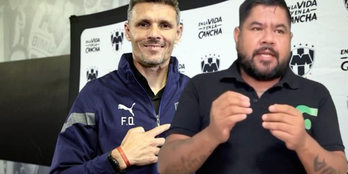 Fernando Ortiz presentado en el conjunto de Rayados de Monterrey (Fuente: Rayados) 