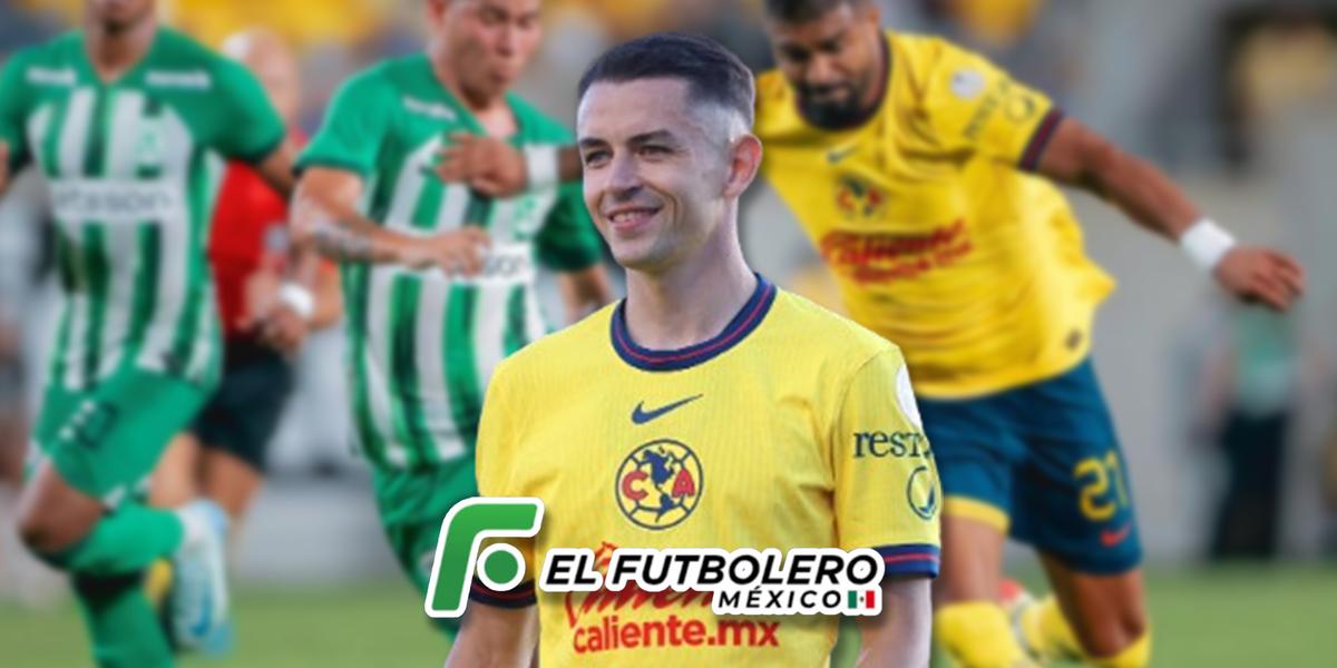 En empate del América vs Atlético Nacional, el gesto de Álvaro Fidalgo que se roba la atención