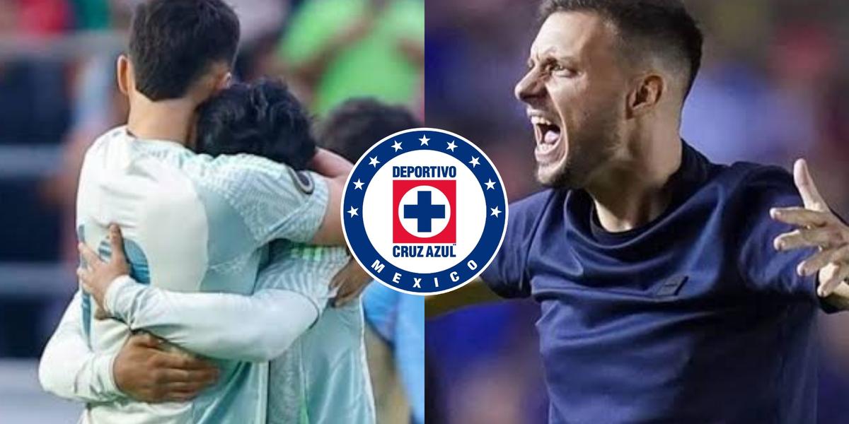 Amaury Morales y Mateo Levy regresan a Cruz Azul, tras ser campeones con México