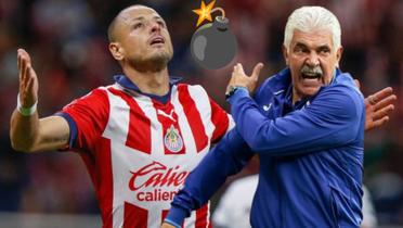 Foto: Excelsior / Chicharito Hernández y Tuca Ferretti