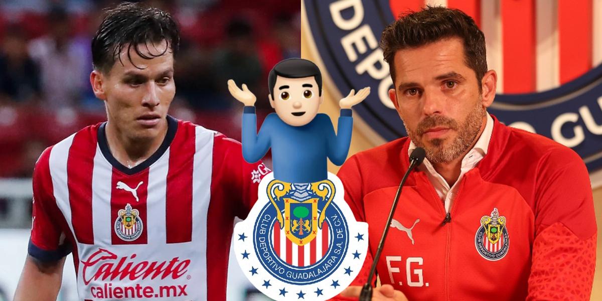 Foto: Fernando Gago y Fernando González en Chivas