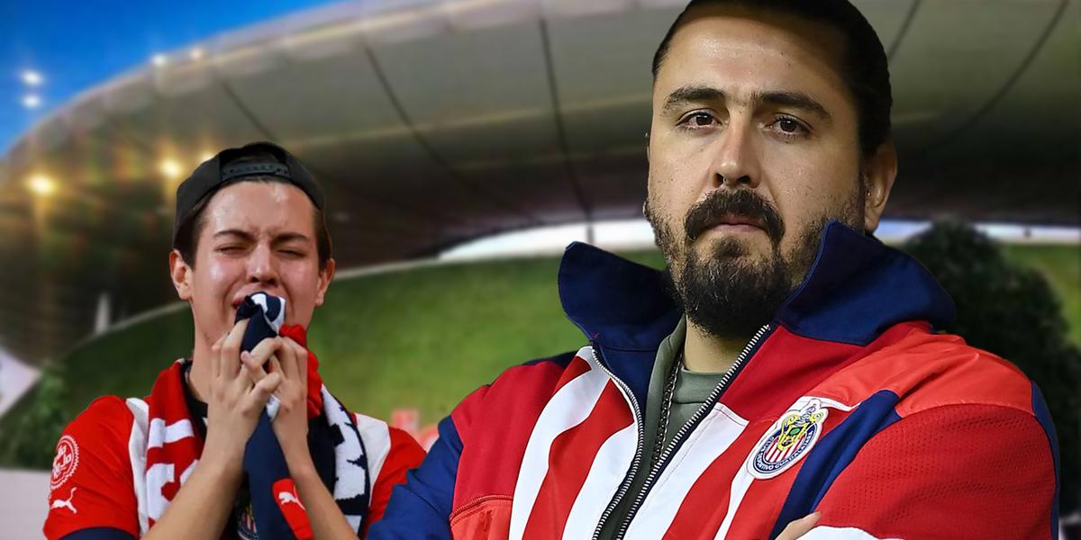 Foto: Informadormx, El Occidental / Aficionado de Chivas y Amaury Vergara