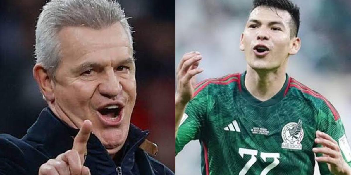 Foto: Milenio e ESPN / Javier Aguirre e Hirving Lozano.