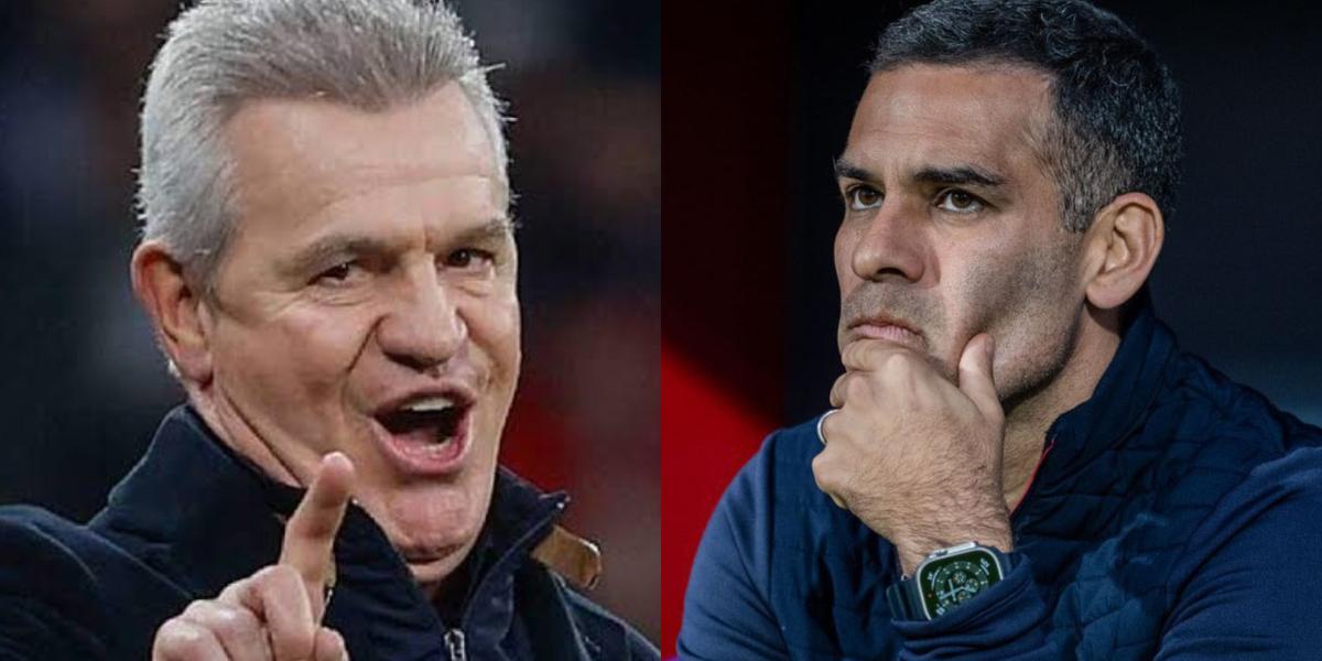 Foto: Vanguardia y TUDN / Javier Aguirre y Rafael Márquez.