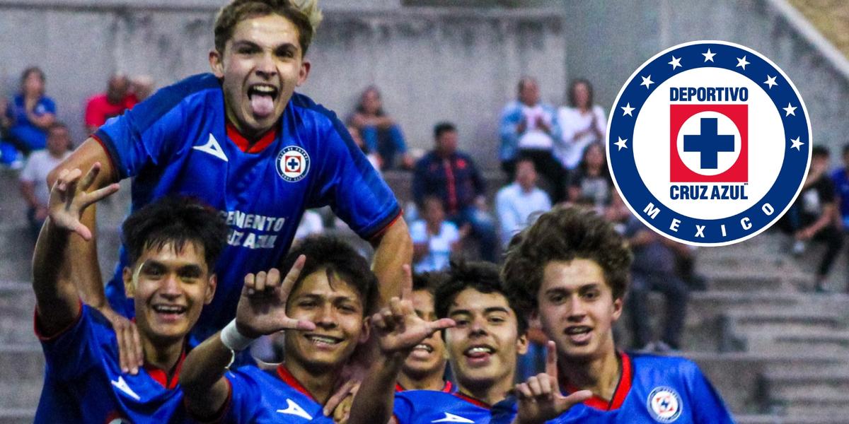 Foto: X de Cruz Azul / Sub 15 de Cruz Azul.