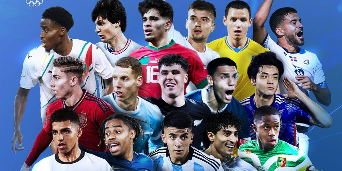 Fútbol masculino París 2024: ¿Qué países participarán y cómo quedaron los grupos?