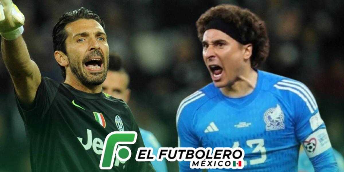 Gianluigui Buffon y Guillermo Ochoa | Foto: Getty y Transfermarket