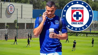 Giorgos Giakoumakis con Cruz Azul / Foto: IMAGO7