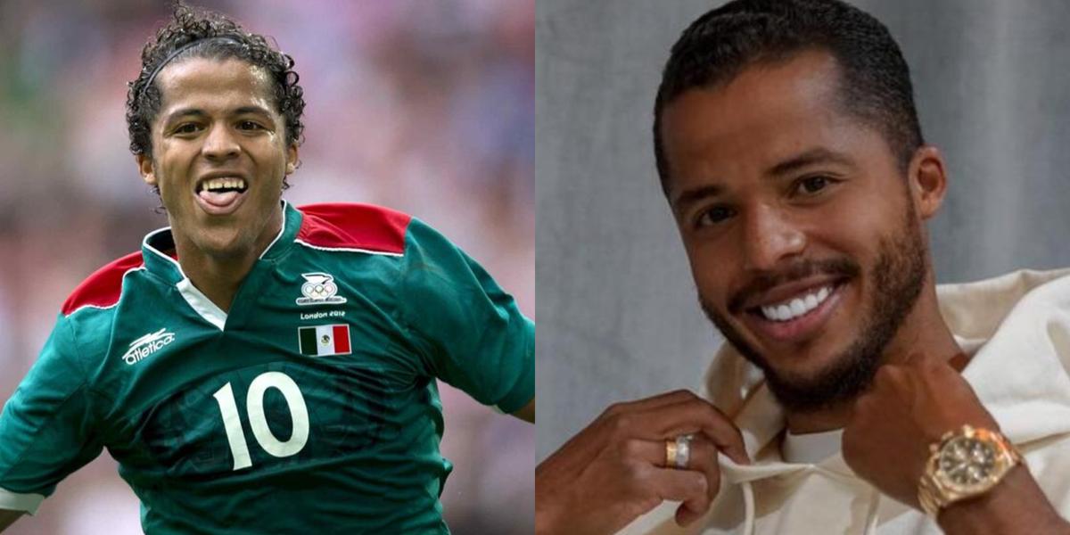 Giovani dos Santos en el 2012 y ahora, en el 2024 (Foto: Mexsports e Instagram Giovani dos Santos) 