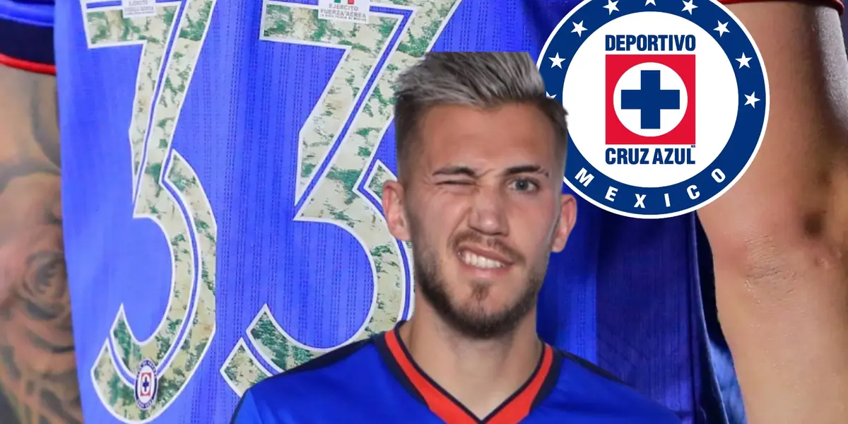 Gonzalo Piovi el 33 de Cruz Azul