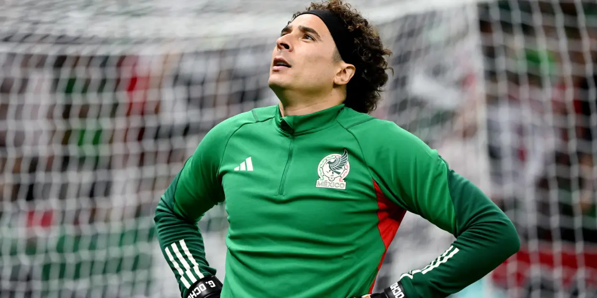 Guillermo Ochoa con la Selección Mexicana durante el Mundial de Qatar 2022