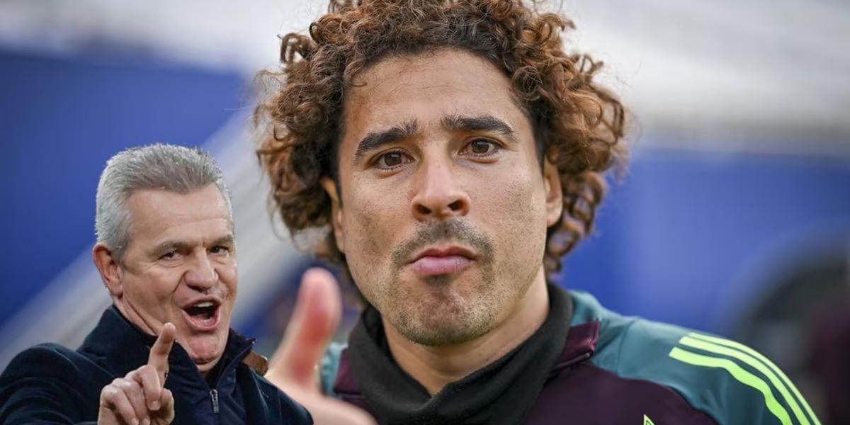 Guillermo Ochoa en una práctica de la selección mexicana (Foto: Imago) 