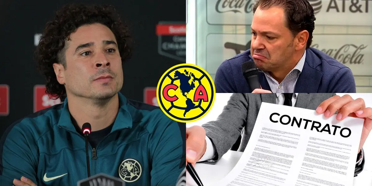 Guillermo Ochoa y la condición que pone para firmar la renovación con América.