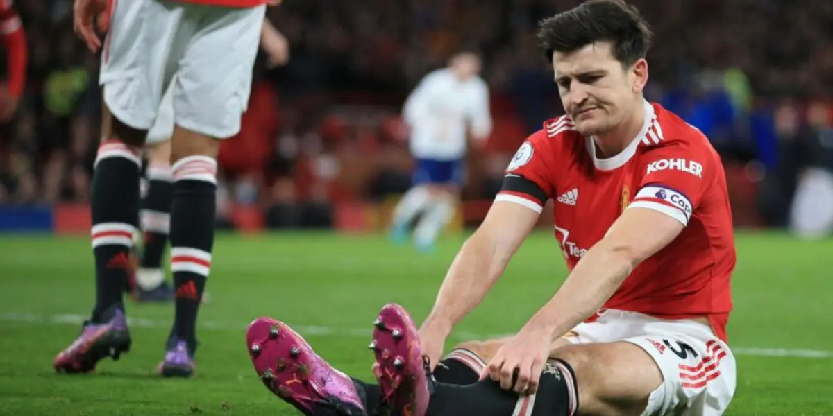 Harry Maguire sufrió las burlas de un rival durante su partido con Manchester United ante Tottenham.