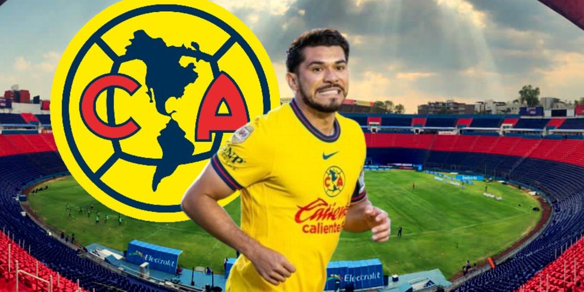 Henry Martín con el América / Foto: Atlante FC