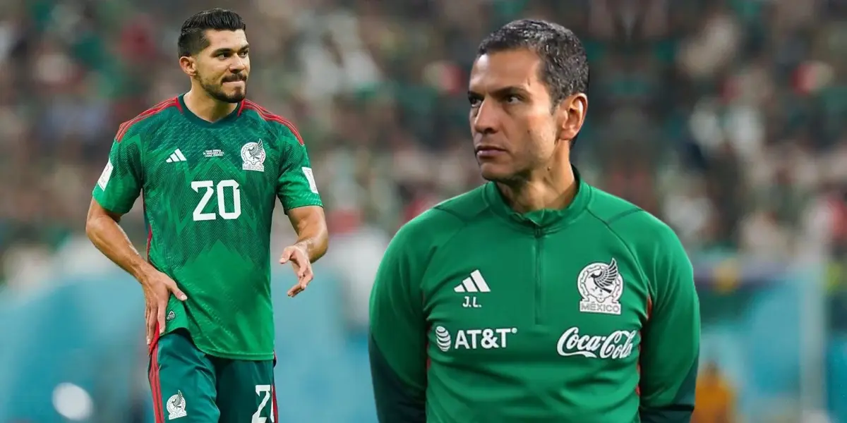 Henry Martín durante su etapa en la Selección Mexicana