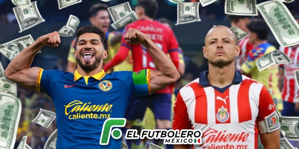 La fortuna de Henry Martín en 7 años con el América a diferencia de lo que Chicharito ha ganado con Chivas